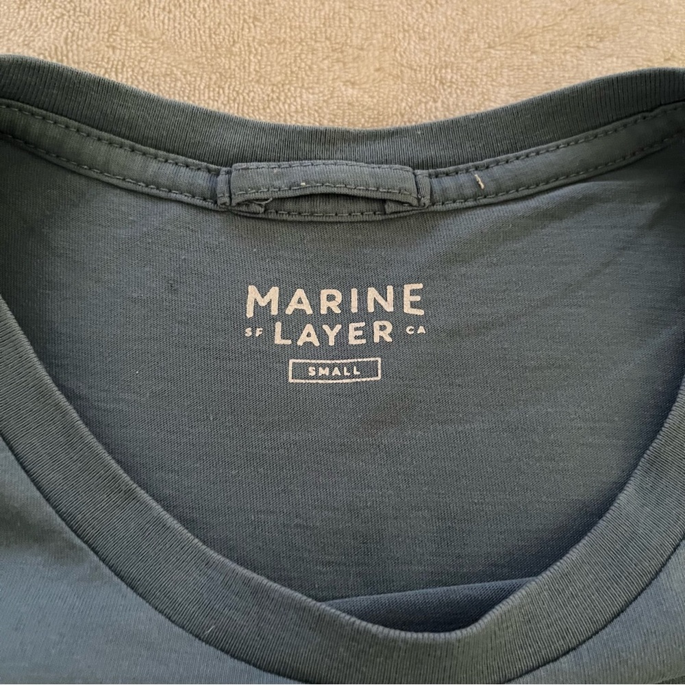 Marine Layer Signature Crew Graphic Snake Tee Shi… - image 6